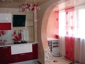 Японские занавески Японские шторы на кухню