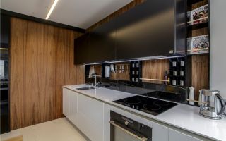Фартук для кухни из МДФ панелей: монтаж своими руками