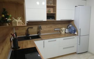 Бюджетный ремонт кухни 11 кв.м. в двухкомнатной квартире