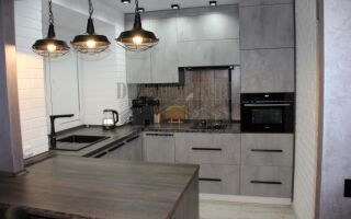 Кухня в 5-метровой хрущевке, совмещенная с гостиной