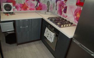 Пошаговый отчет о самостоятельном ремонте кухни 6 кв.м