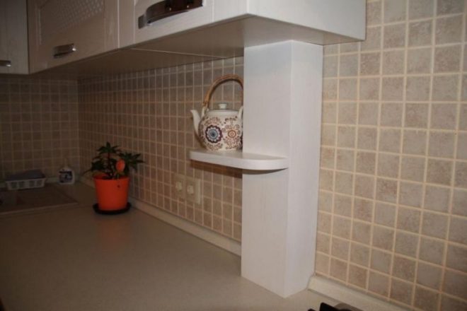 Маскировка трубы в коробе Маскировка трубы в коробе