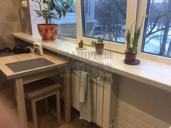Столешница белая пластиковая